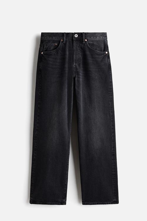 Loose jeans - denim black