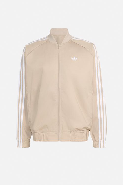 SST Adicolor Classics Cotton Twill Tracktop- Khaki Three Beige