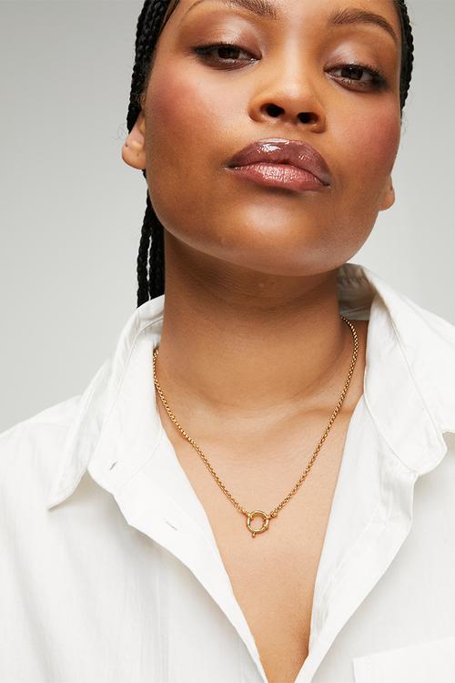 Modern signoretti necklace  - gold