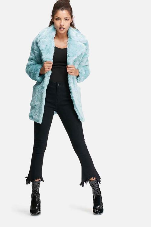 Teddy faux fur coat 