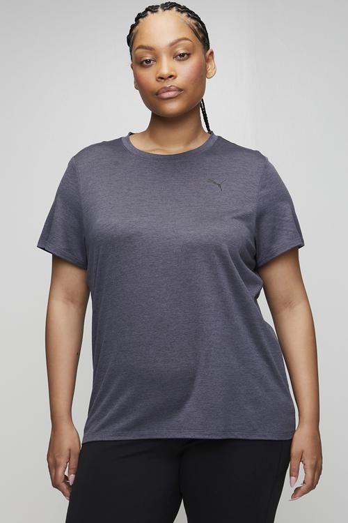 Plus W Tad Essential Sleeveless Tank Whi - Inky Depths Heather