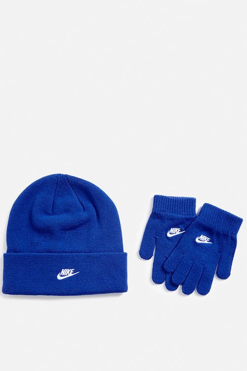 Beanie and glove set - game royal