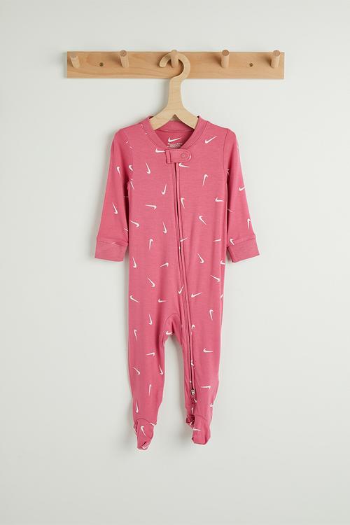 Nkn Aop Viscose Footed Coveral - Nike Peony