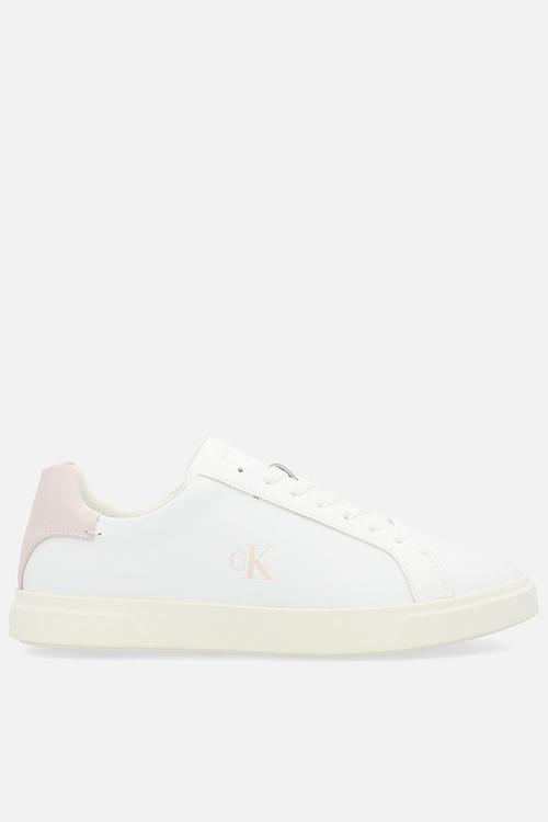Low Pro Cup Laceup - Bright White/Dusty Pink