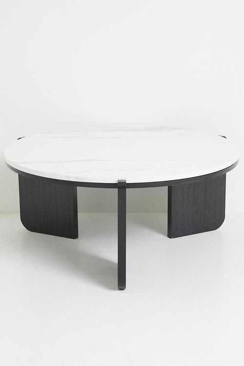 Freya Coffee Table - white & Black