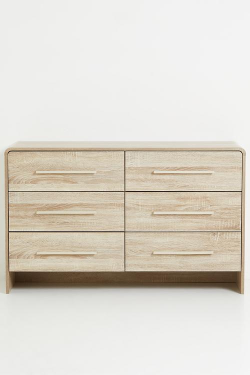 Millie 6 Drawer - Natural