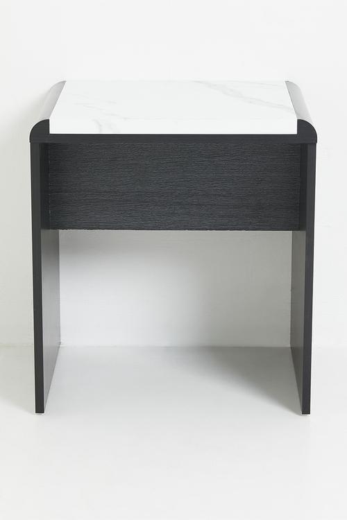 Freya Bedside Table - Black