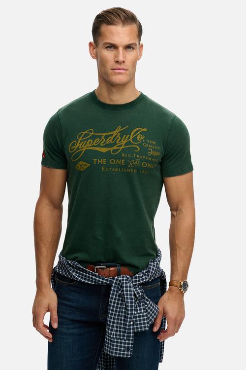 Industry Worker Relaxed Tee - Enamel Green