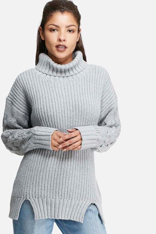 Polar neck jersey 