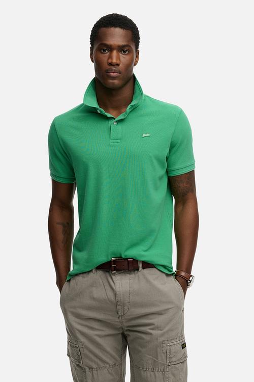 Classic Pique Polo - Island Green