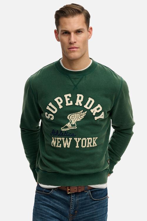 Vintage Athletic Crew - Dark Green