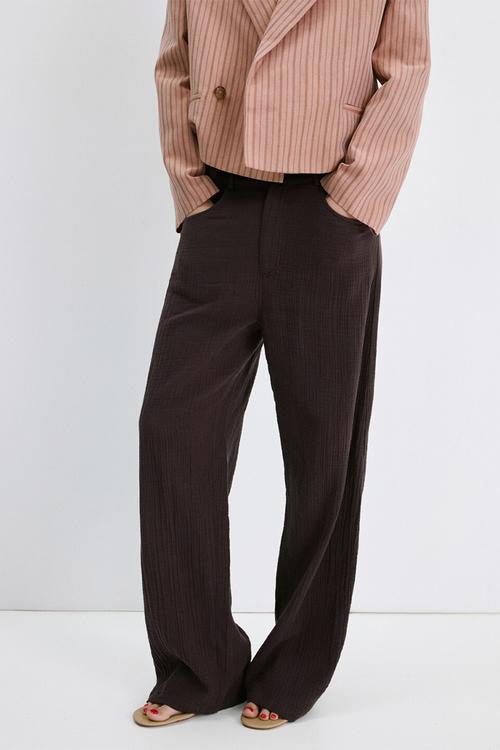 Trousers calella - dark brown