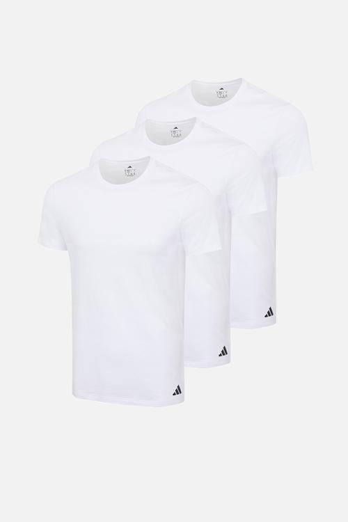 Active Core Cotton - 3PK - Loose Fit Crew - white