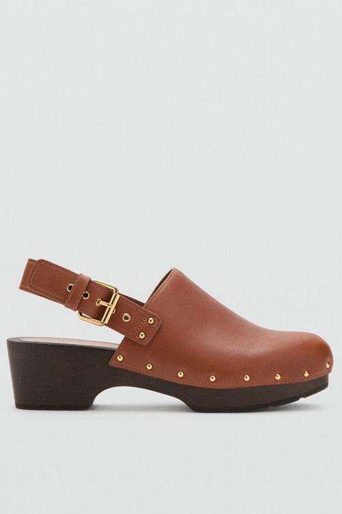 Suco closed toe slingback - medium brown