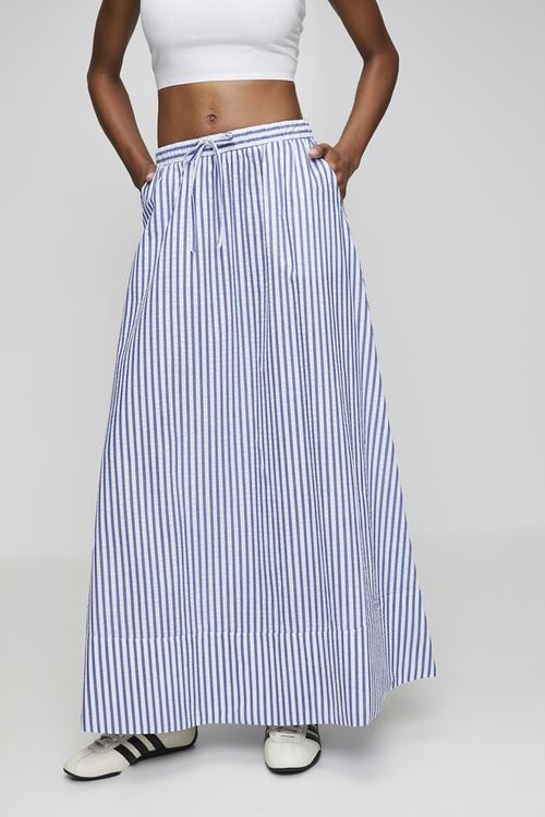 St donna seer circle skirt - blue