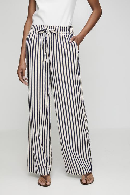 Stella seer stripe wl trouser - blue