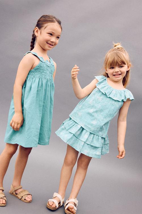 Skirt Dizzy - Turquoise & Aqua
