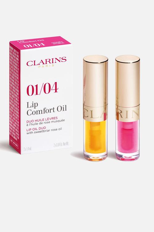 Lip Comfort Oil Duo Travel-Size  Hydrating Lip Gloss
