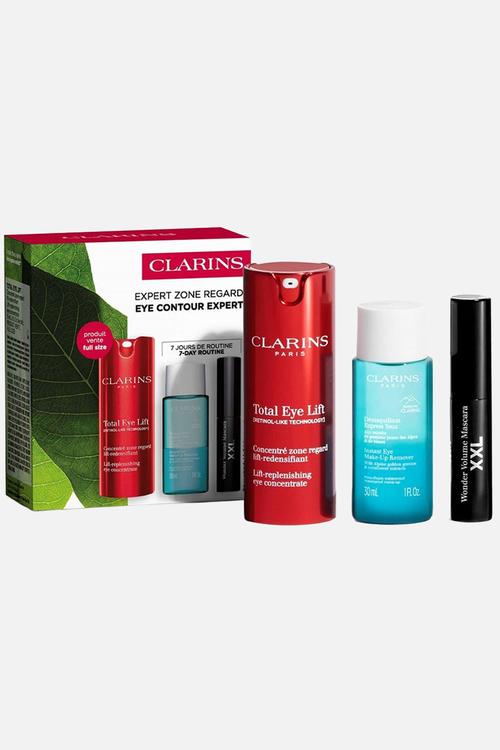 Total Eye Lift Retinol Gift Set Routine
