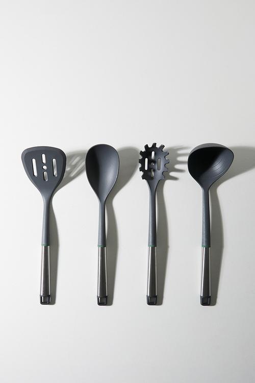 Kitchen utensil set of 4 - Charcoal