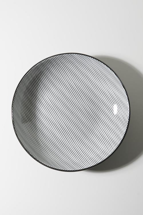 Printed serving bowl - multi
