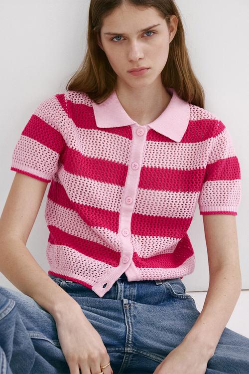 Cardigan babilon - pink