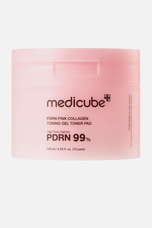 PDRN Pink Collagen Toning Gel Toner Pad - 120ml (70 pcs)