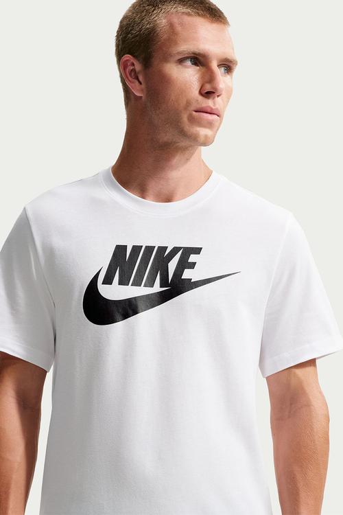 Nsw icon futura short sleeve tee - white/black
