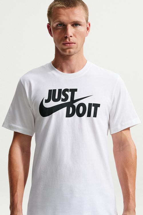 Nsw just do it swoosh tee - white/black