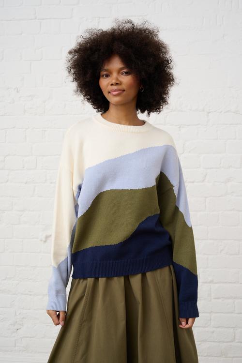 Essential Jumper - Marble Wave