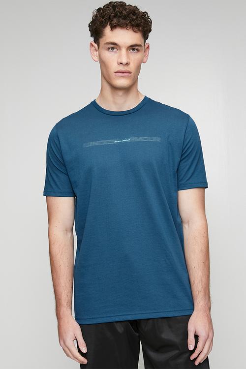 UA M BLUR WM Short Sleeve - Wham Blue /  / Blue Haze