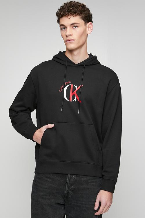 Ls Eu 350Terry Graphic Hoodie - Black