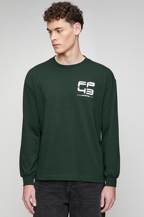 C0D3X Top  - Dark Green