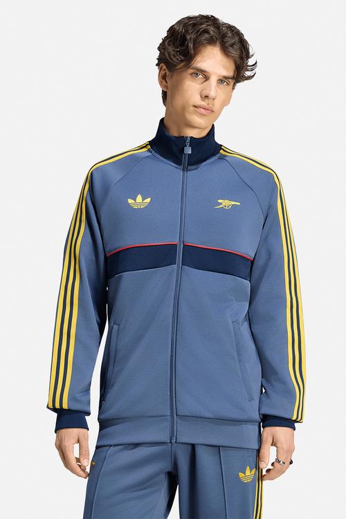 Arsenal FC OG Track Top- Preloved ink Blue/ Yellow