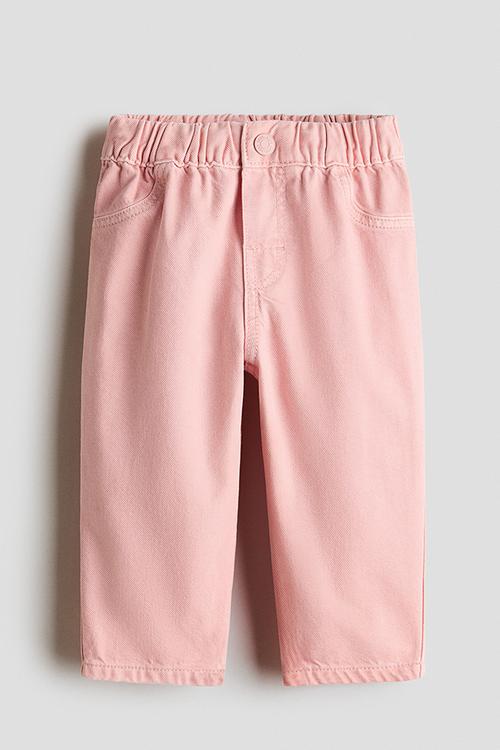 Cotton trousers - light pink