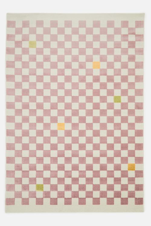 Lavender Picnic poly rug multi