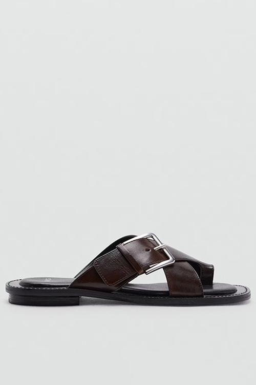 Praga toe post slide - dark red