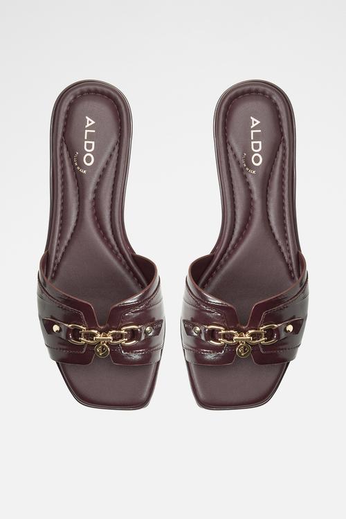 Alamassi slide - burgundy