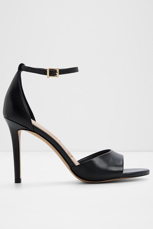 Creride open toe ankle strap - black