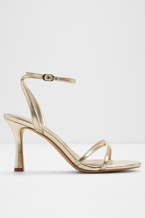 Marbela open toe ankle strap - champagne