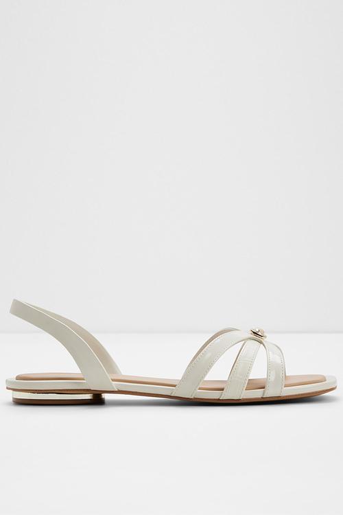 Peronii slingback - white/bone