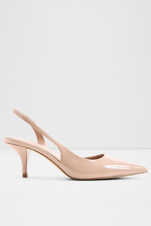 Stessylowsling closed toe slingback - medium beige