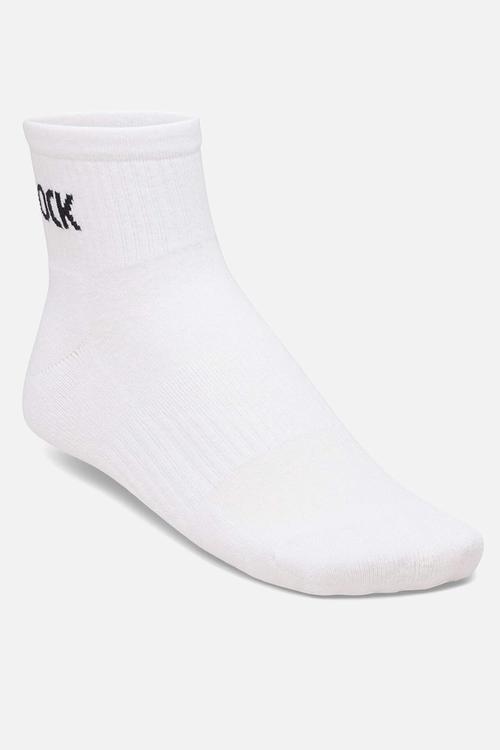 Cotton Crew Ankle White - White
