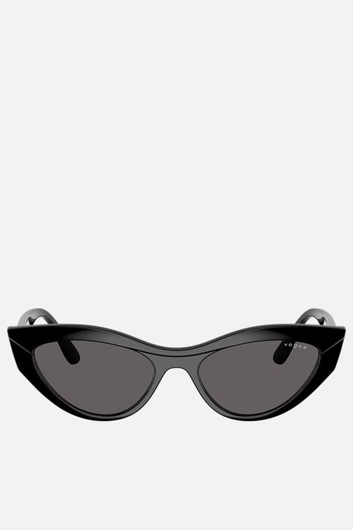 Vogue Cat Eye - Black-Black