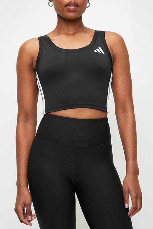 We 3S Crop Tank - Black