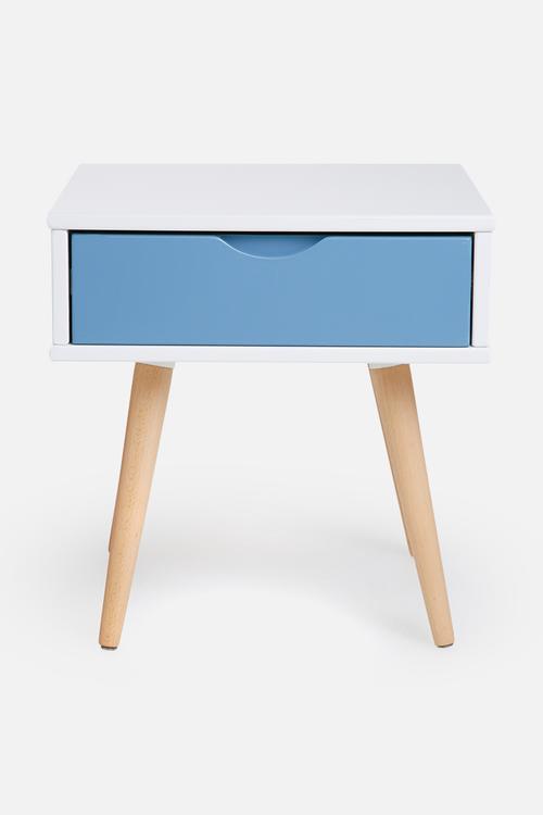 Blue pedestal