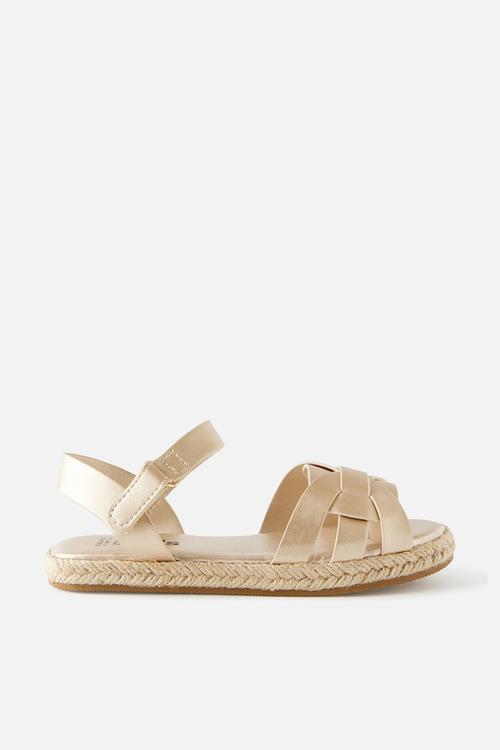 Isla Strappy Sandal - Gold