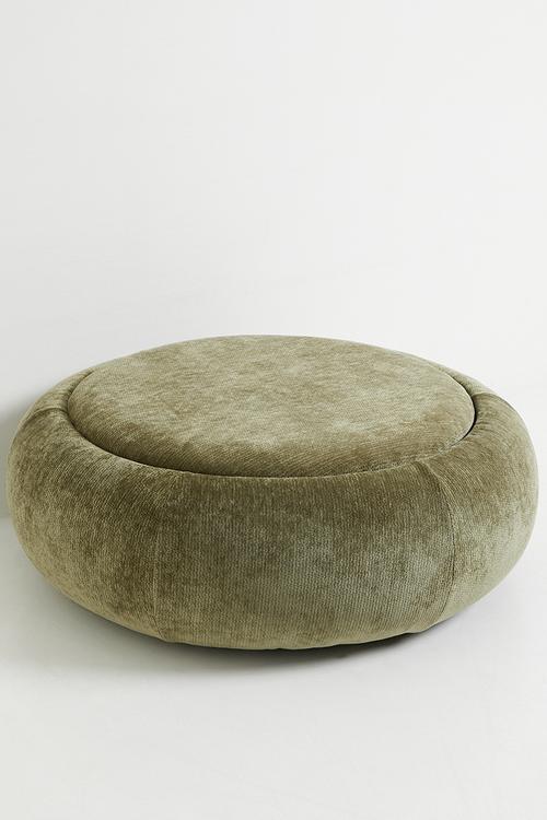 Quatro Coffee Table & Storage Ottoman - Olive