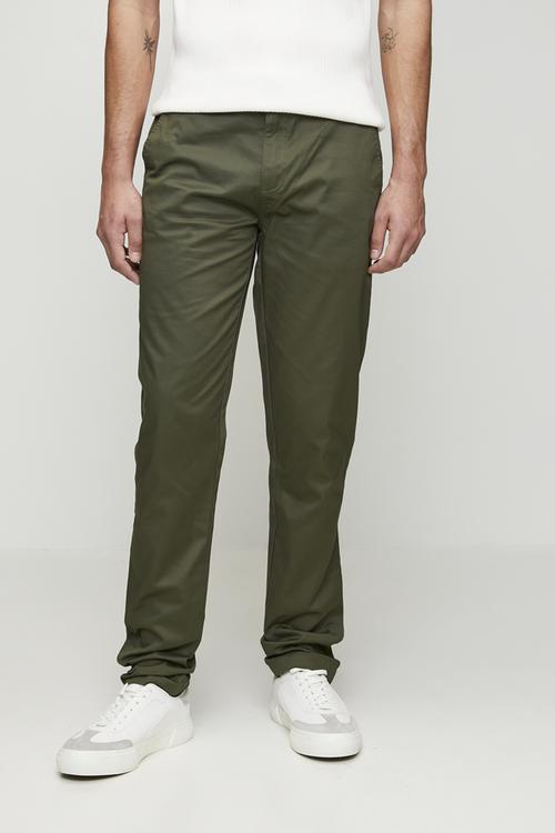Bs Straight Leg Chino - Olive