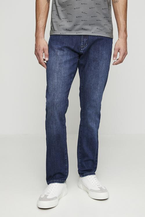 Straight Fit Classic Denim - Dk Blue